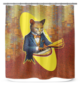 Kitty Cat Serenity Shower Curtain